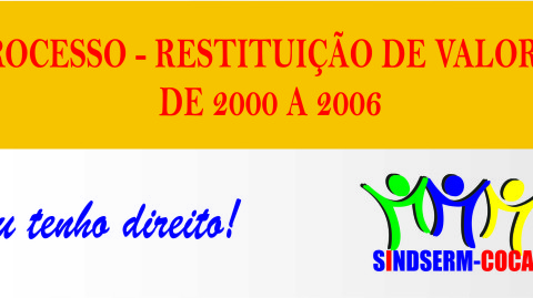 PROCESSO DE RECUPERAÇÃO DE DIFERENÇAS SALARIAIS DO FUNDEF 2000 A 2006