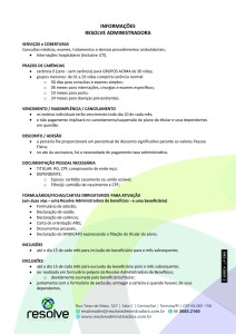 INFORMAÇÕES UNIMED