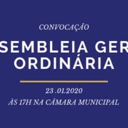 EDITAL ASSEMBLEIA GERAL ORDINÁRIA – 23 DE JANEIRO DE 2020